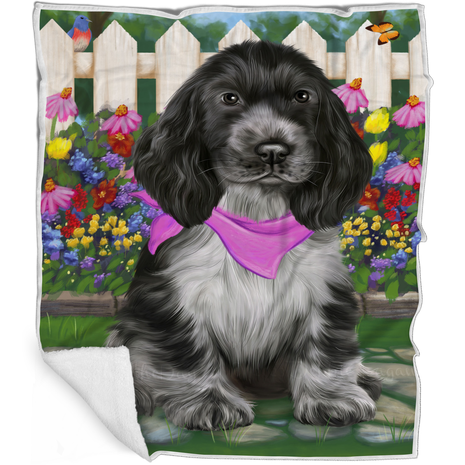 Cocker spaniel blanket new arrivals